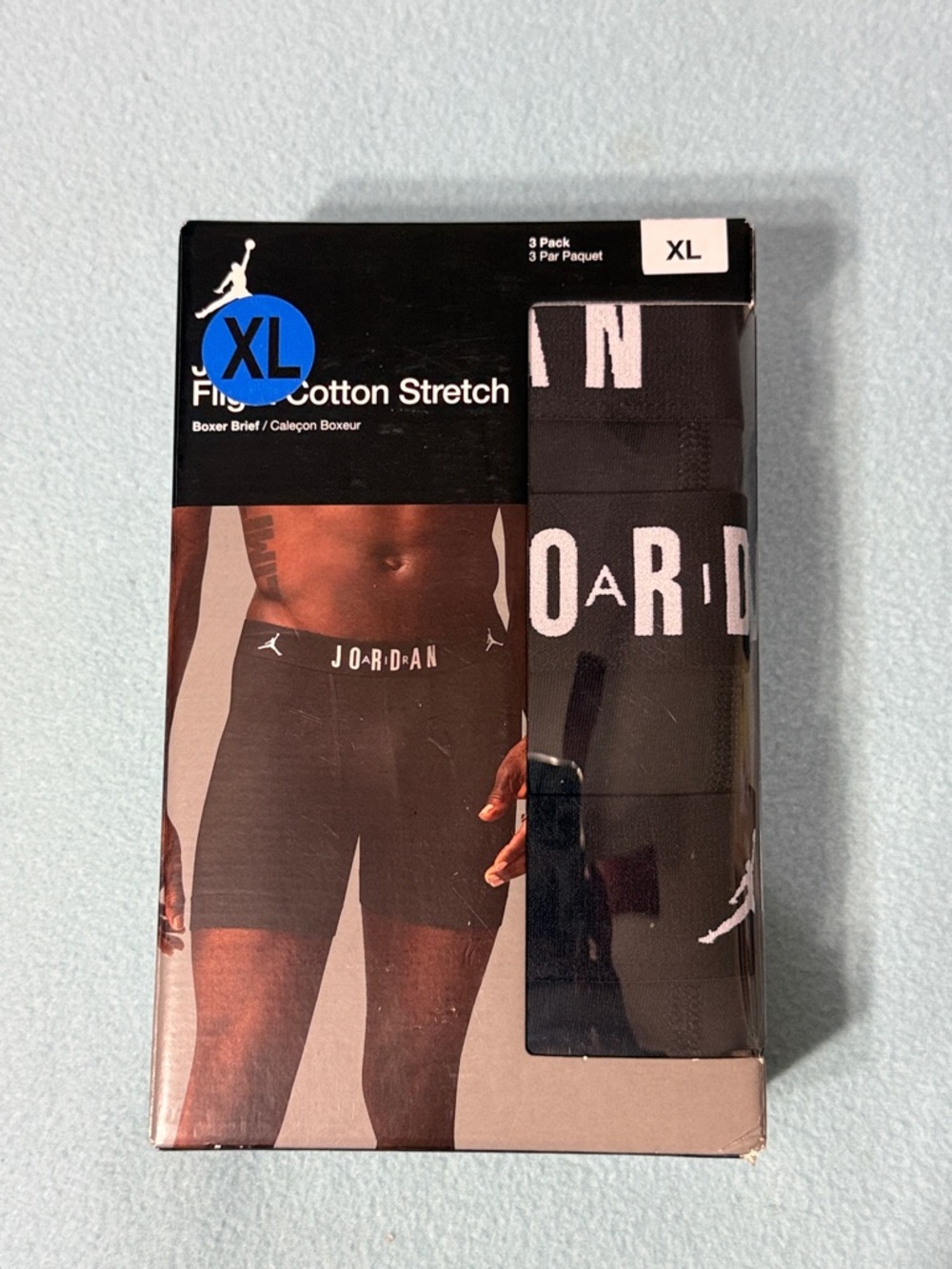 JORDAN Flight Cotton Stretch 3/Pack Men’s Underwear - size XL